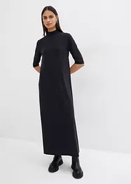 Robe longue en matière douce, bonprix