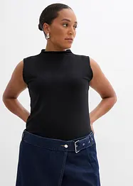 Top en coton élastiqué, bonprix