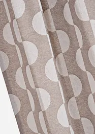 Rideau en coton à motif graphique (1 pce), bonprix