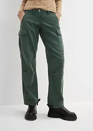 Pantalon cargo 100% coton, bonprix