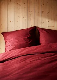 Parure de lit aspect lin, bonprix