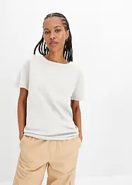 T-shirt en maille en coton, bonprix