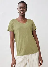T-shirt en lin, bonprix