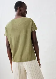 T-shirt en lin, bonprix