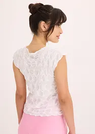 Top en matière texturée, bonprix