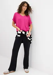 Pantalon en molleton de viscose mélangée, bonprix