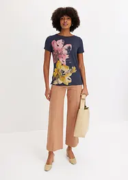 Pantalon twill avec passepoil, bonprix