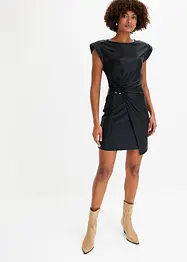 Robe courte avec broche à la taille, bonprix