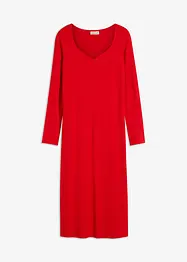 Robe midi côtelée, bonprix