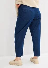 Jean barrel taille mi-haute, bonprix