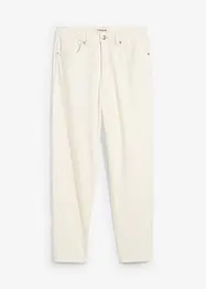 Jean mom taille haute, raccourci, peu extensible, bonprix
