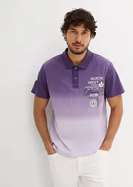 Polo avec dégradé de couleur, 100% coton, bonprix