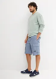 Bermuda cargo coupe confort avec taille élastiquée, Regular, bonprix