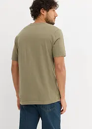 Lot de 2 T-shirts 100% coton, bonprix