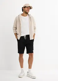 Lot de 2 bermudas en molleton, bonprix