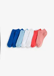 Lot de 7 paires de socquettes en coton majoritaire, bonprix