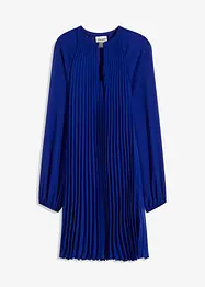 Robe courte plissée en crêpe mousseline, bonprix