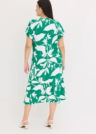 Robe midi à manches papillon, bonprix