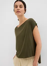 T-shirt oversize en viscose fluide, bonprix