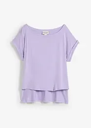 T-shirt oversize en viscose fluide, bonprix