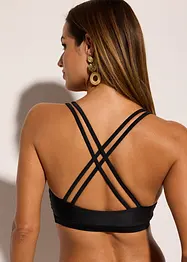 Haut de bikini brassière bretelles croisées, bonprix