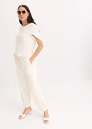 T-shirt oversize fluide en viscose mélangée, bonprix