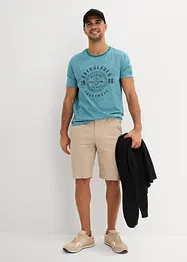 Lot de 2 T-shirts 100% coton, bonprix