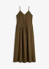 Robe longue orné d’œillets, bonprix