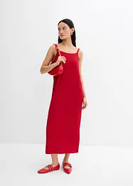 Robe à bretelles réglables en crêpe extensible, bonprix