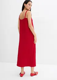 Robe à bretelles réglables en crêpe extensible, bonprix