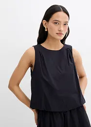Blouse sans manches 100% coton, bonprix
