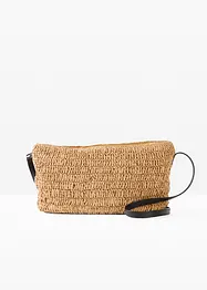 Sac en paille à bandoulière, bonprix