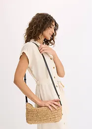 Sac en paille à bandoulière, bonprix