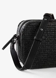 Sac à bandoulière aspect paille, bonprix