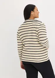 Gilet en maille à double rangée de boutons, bonprix