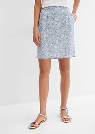 Mini-jupe en viscose fluide, bonprix