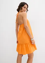 Robe courte, effet dos nu, 100% coton, bonprix