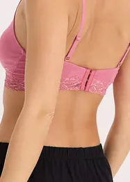 Lot de 2 soutiens-gorge bralette Feel Comfort en matière douce, bonprix