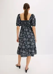 Robe midi à manches bouffantes, bonprix