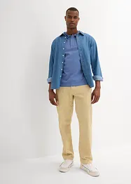 Lot de 2 polos en jersey 100% coton, bonprix