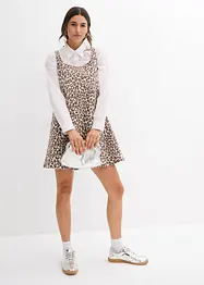 Robe courte en coton extensible, bonprix