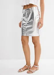 Mini-jupe métallisée, bonprix