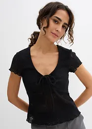 T-shirt en dentelle, bonprix