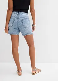 Bermuda en jean taille mi-haute, peu extensible, bonprix