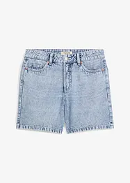 Bermuda en jean taille mi-haute, peu extensible, bonprix