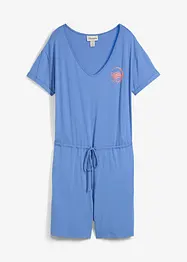 Combishort fluide en jersey de viscose mélangée, bonprix