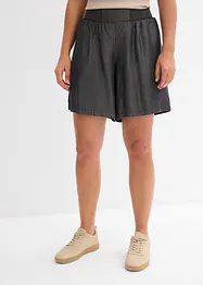 Short à taille élastiquée et smockée, bonprix