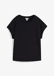 T-shirt plus long derrière en jersey coton épais, bonprix