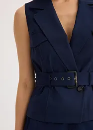 Gilet sans manches avec ceinture, bonprix