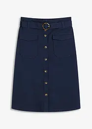 Jupe en twill, bonprix